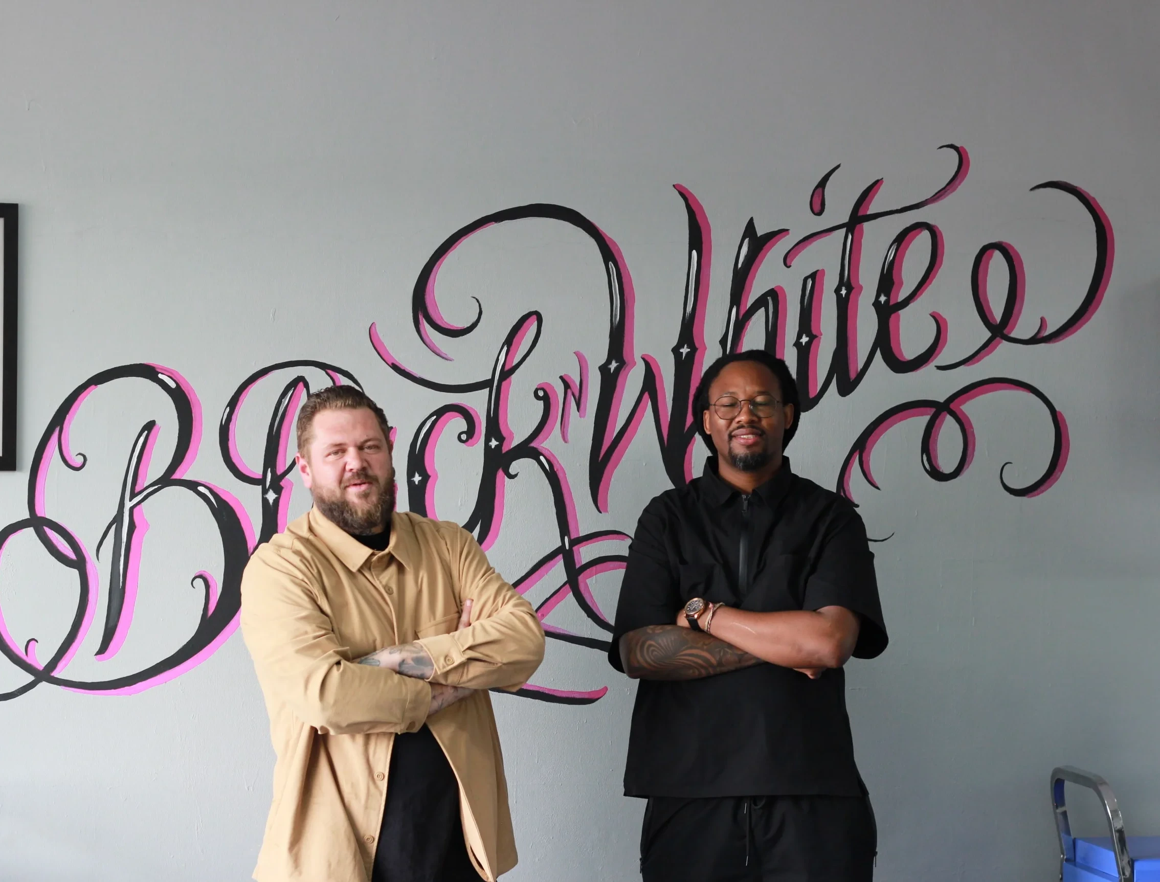 Inside the tattoo studio